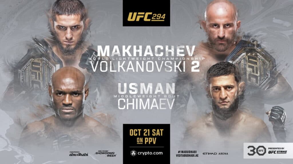 UFC 294 Махачев против Волкановски 2